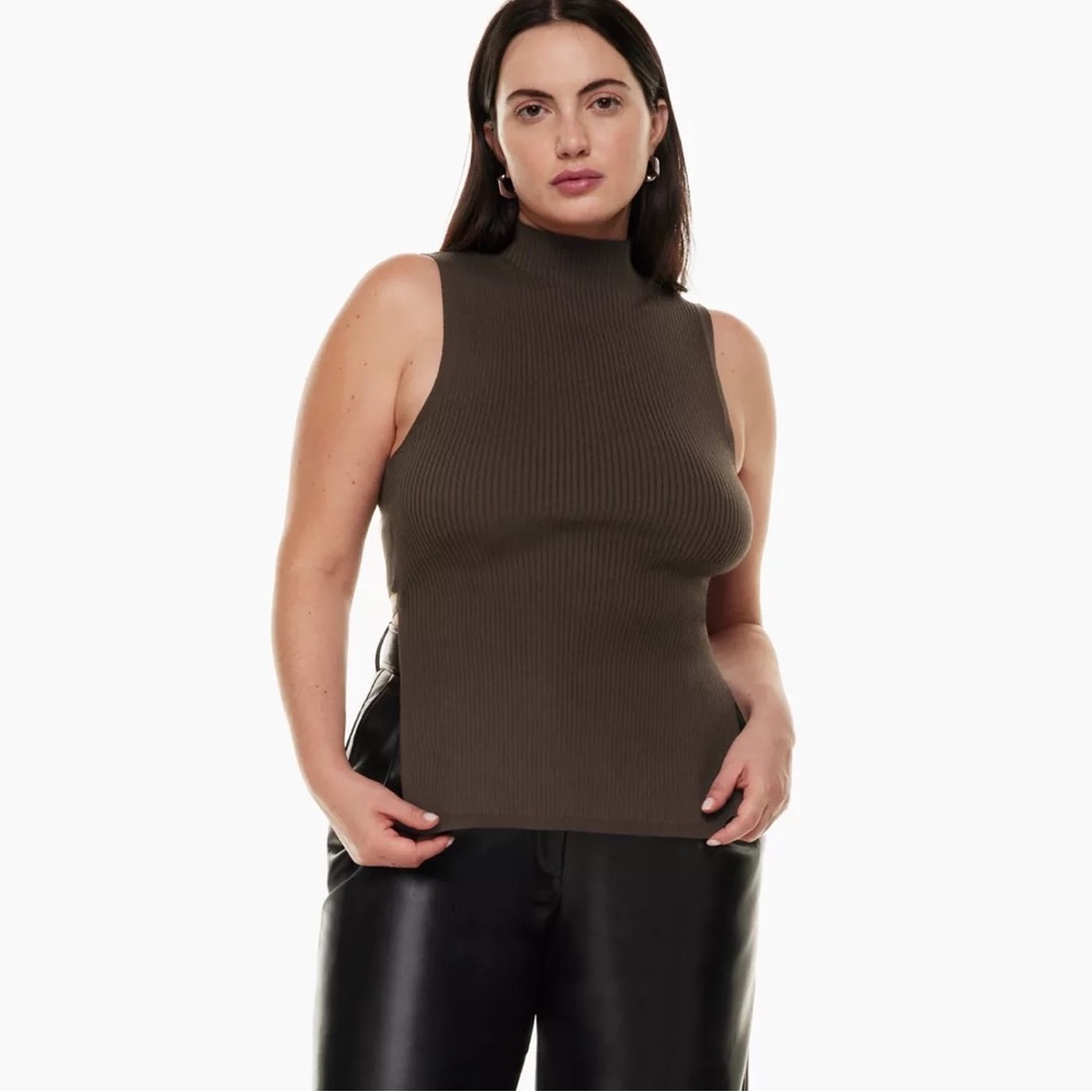 frosted lilac Babaton sculpt knit Back-Tie Tank - frosted lilac - xs BNWT